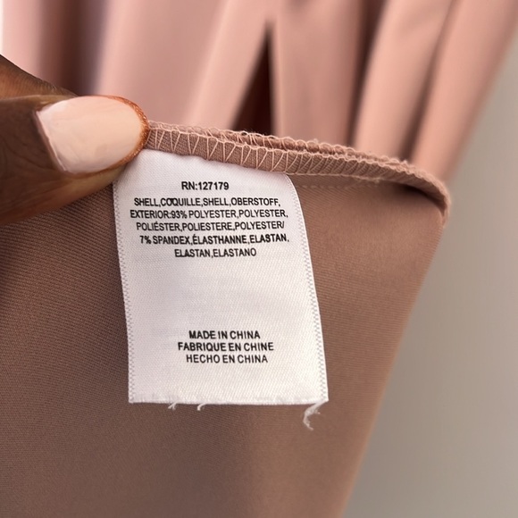 Jenny Yoo Collection Kayleigh Long Maxi Bridesmaid Dress Size 6 Whipped Apricot - Picture 8 of 16